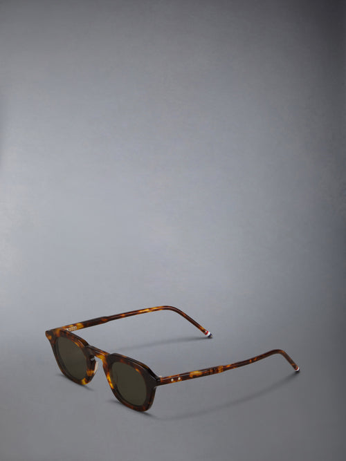 ACETATE OVAL SUNGLASSES