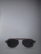 ACETATE OVAL SUNGLASSES - LIGHT GREY