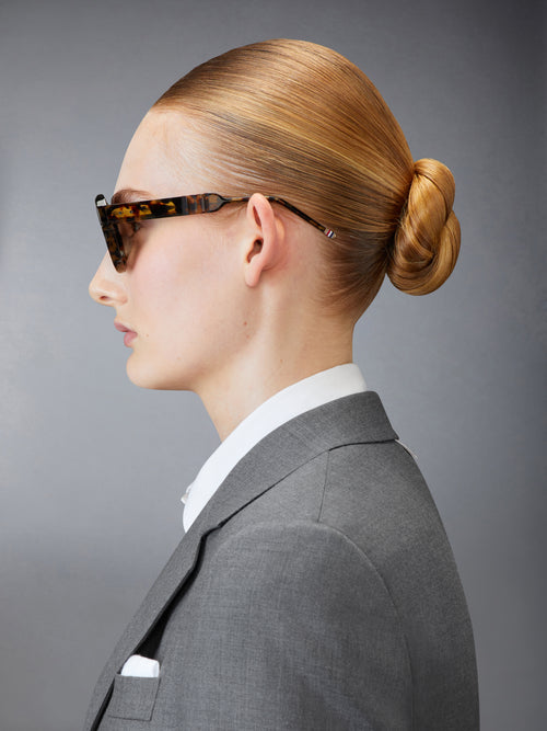 TOKYO TORTOISE ACETATE ROUND SUNGLASSES