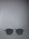 TITANIUM SQUARE SUNGLASSES - MED GREY