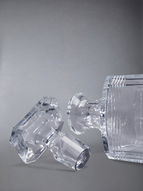 CRYSTAL 4-BAR BACCARAT WHISKEY CARAFE