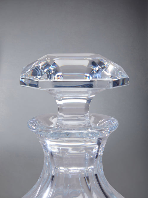 CRYSTAL 4-BAR BACCARAT WHISKEY CARAFE